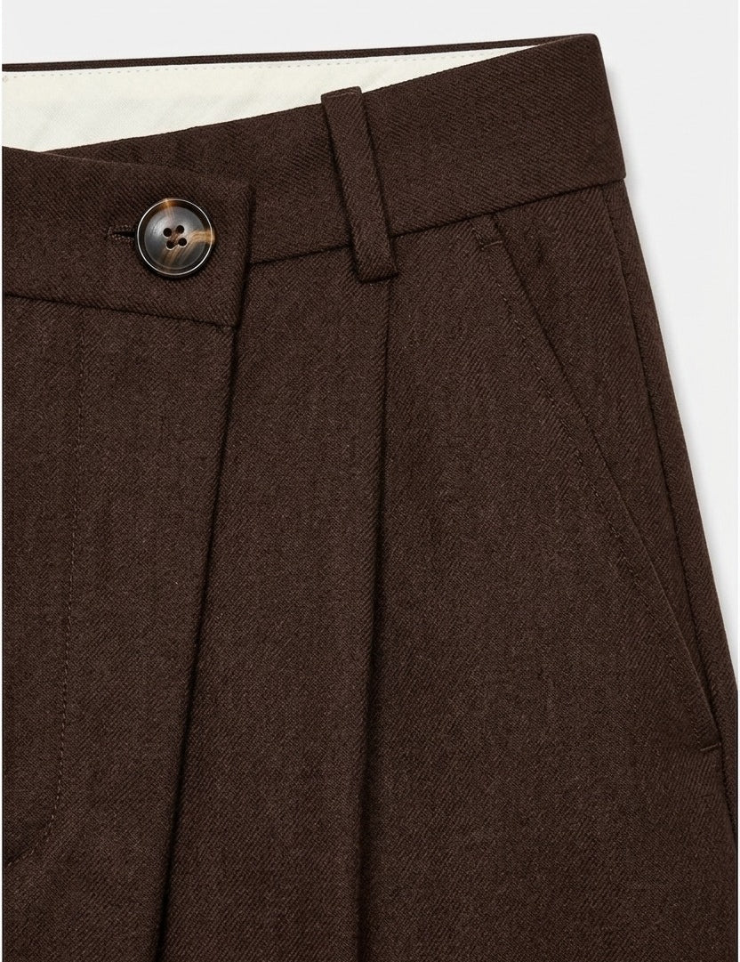 Pantalon Tailleur Croisé