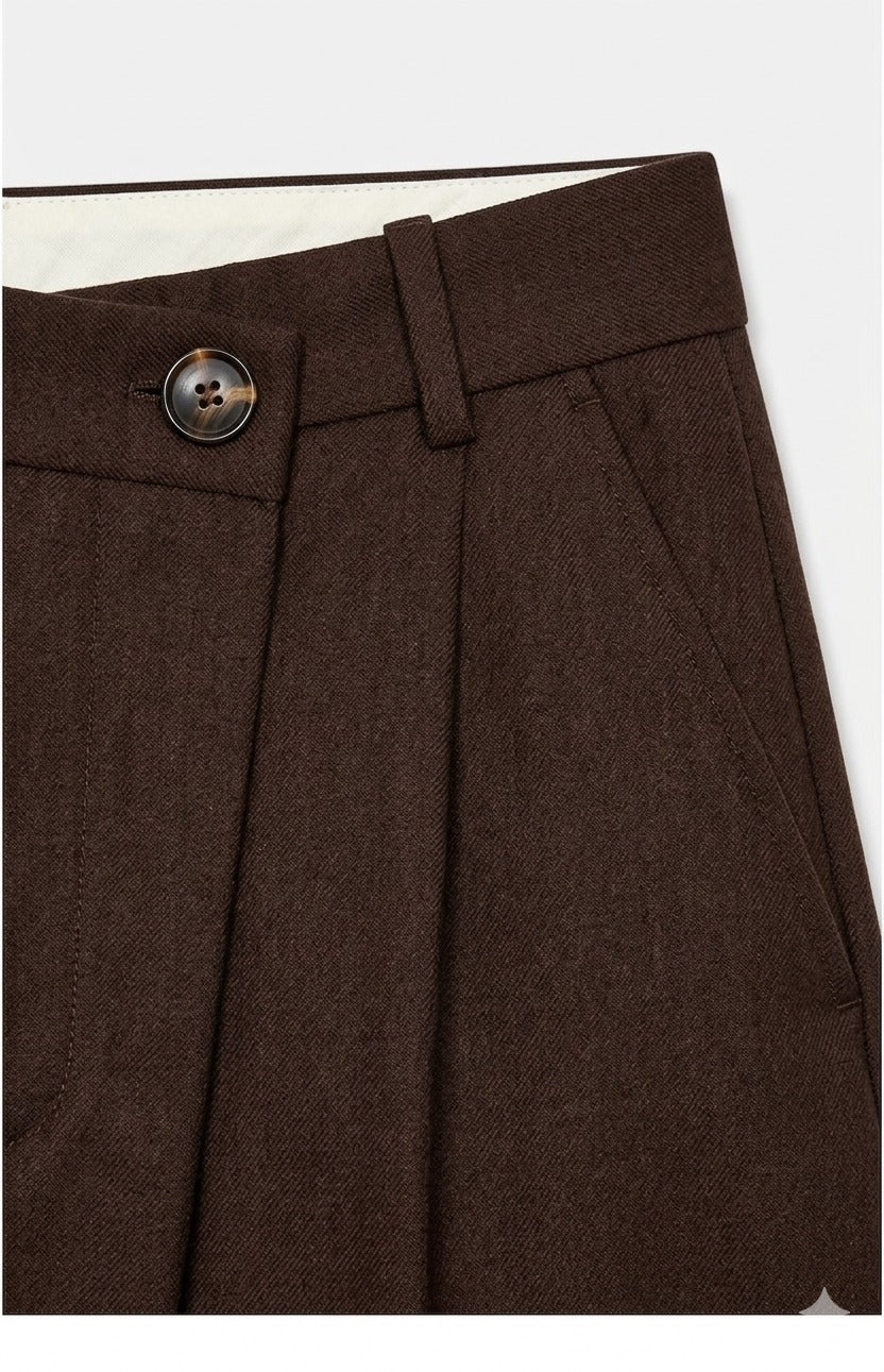 Pantalon Tailleur Croisé