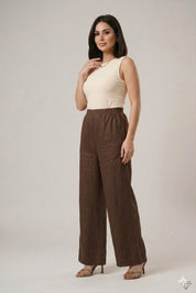 Pantalons en Lin Fluide