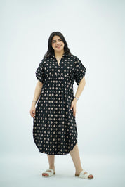 Robe à Imprimé Ethnique Chic