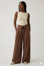 Pantalons Wide Leg Élégance