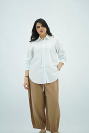 Chemise Rayée – Élégance Minimaliste