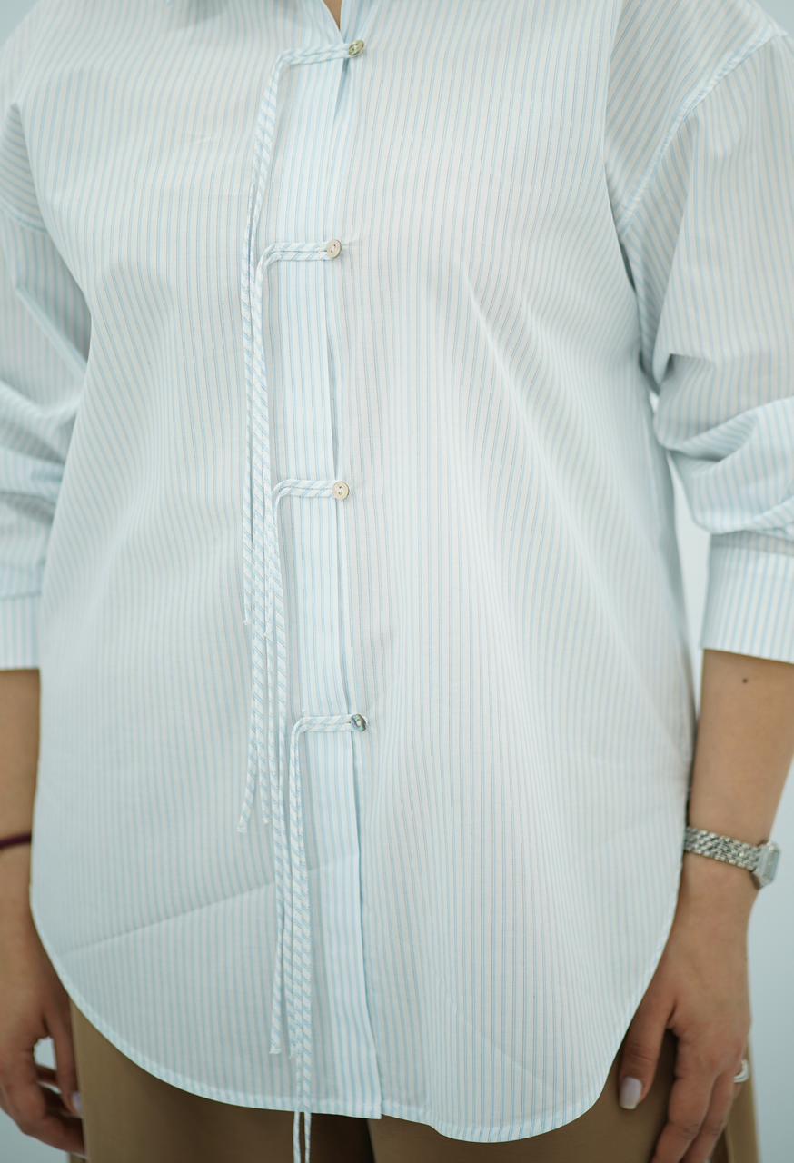 Chemise Rayée – Élégance Minimaliste