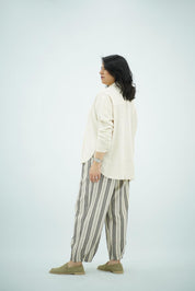 Chemise En Lin Beige naturel