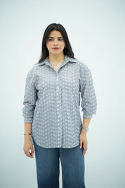 Chemise en broderie anglaise