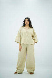 Ensemble Lin Fluide – Beige Minimaliste