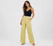 Pantalon Large Jaune soleil