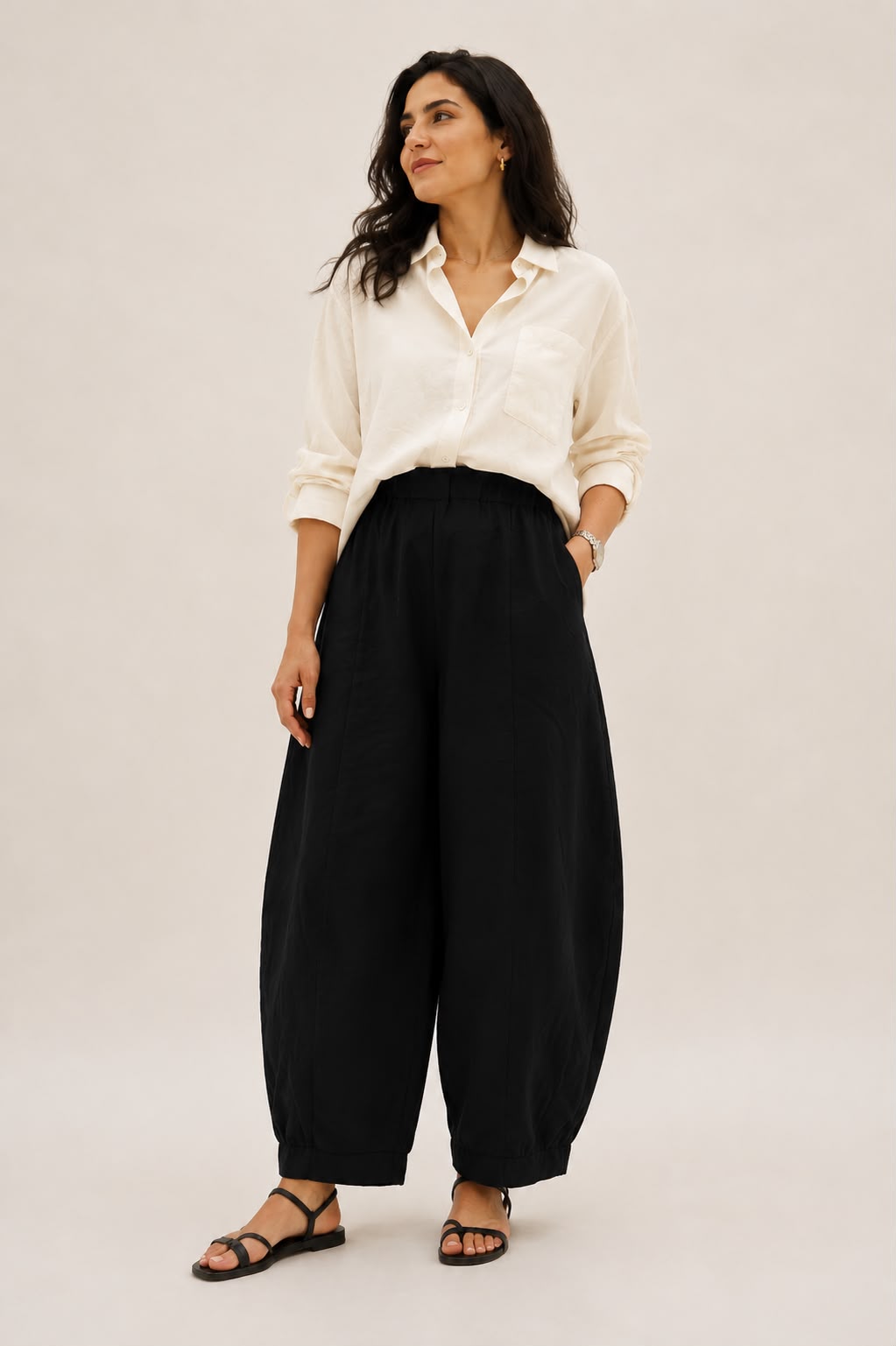 Pantalons style Ballonné