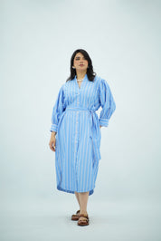 Robe à Manches Bouffantes