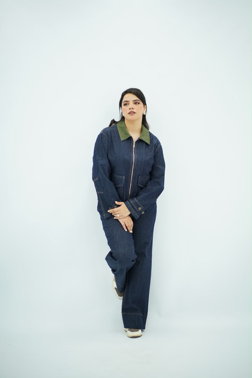 Ensemble en Jean – Style Urbain & Élégance Moderne