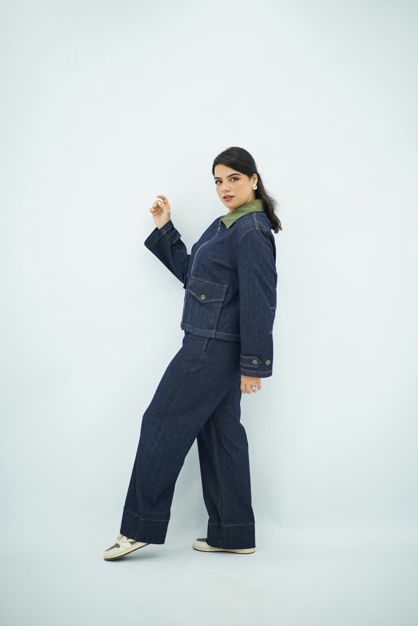 Ensemble en Jean – Style Urbain & Élégance Moderne