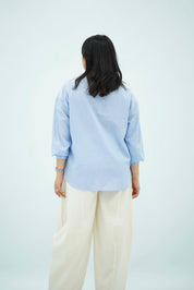 Chemise Rayée à Nouer – Chic & Raffinée