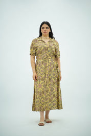 Robe Longue Imprimée Élégance