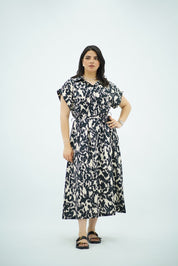 Robe Chemise Longue Imprimé Animal