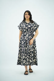 Robe Chemise Longue Imprimé Animal