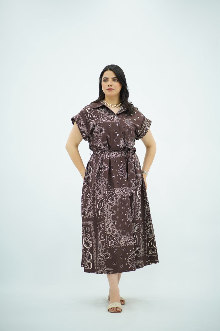 Robe Longue Bandana Chic