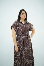 Robe Longue Bandana Chic