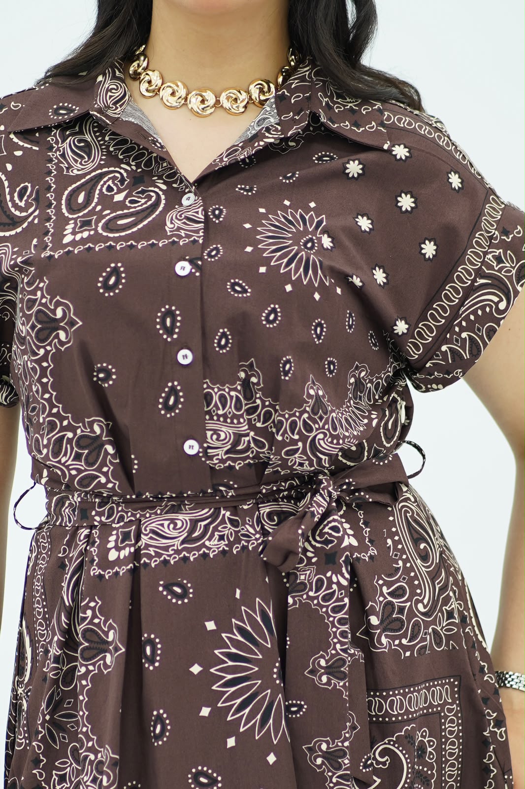Robe Longue Bandana Chic