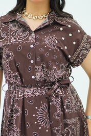 Robe Longue Bandana Chic