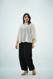 Chemise Aspro à Pois Élégante