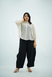 Chemise Aspro à Pois Élégante