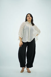 Chemise Aspro à Pois Élégante