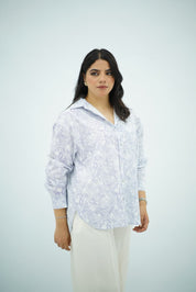 Chemise Imprimé Arabesque Chic