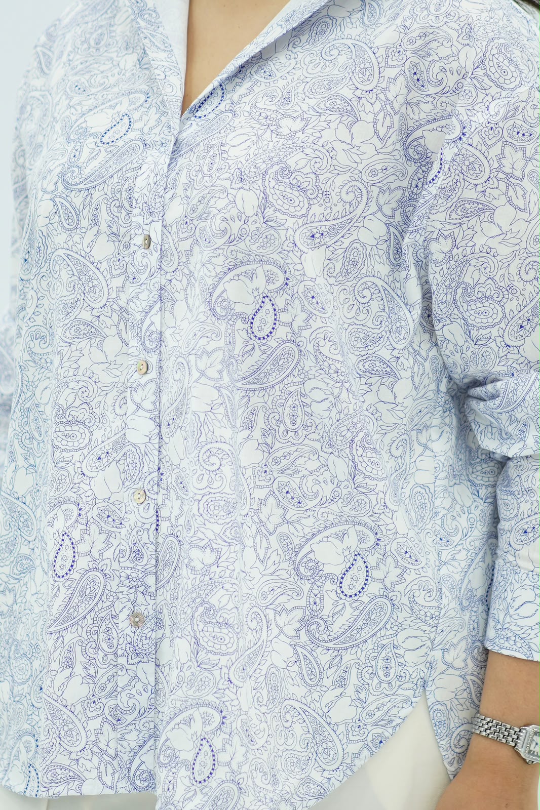 Chemise Imprimé Arabesque Chic