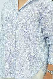 Chemise Imprimé Arabesque Chic
