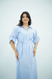 Robe Chemise Rayée