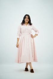 Robe Popeline Rose Bébé
