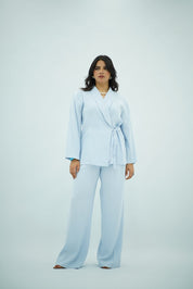 Ensemble Tencel Croisé – Bleu Ciel