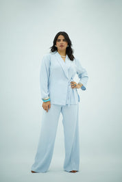 Ensemble Tencel Croisé – Bleu Ciel