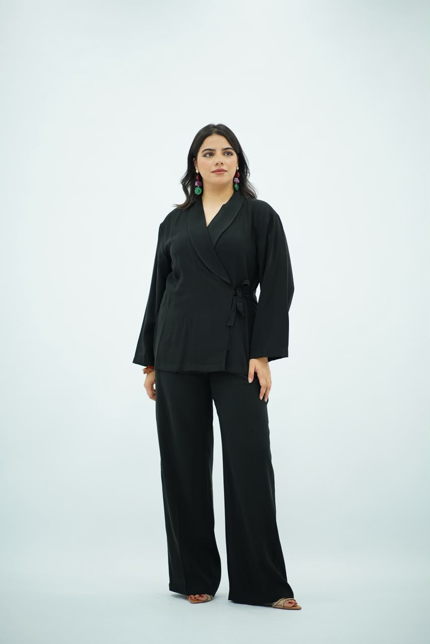 Ensemble Tencel Élégance Intemporelle – Noir