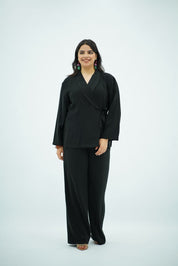 Ensemble Tencel Élégance Intemporelle – Noir