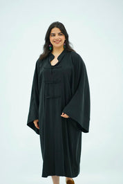 Gandoura en Tencel Style Coréen – Noir
