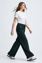 Pantalon Large en Jogging  à Cordon