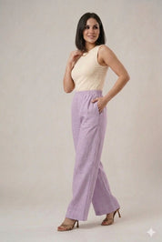 Pantalons en Lin Fluide