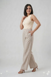 Pantalons en Lin Fluide