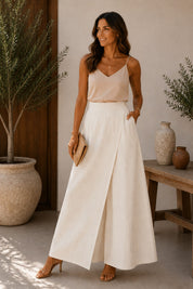 Pantalons Jupe Fluide