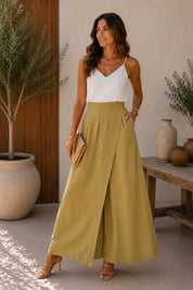 Pantalons Jupe Fluide