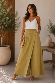 Pantalons Jupe Fluide