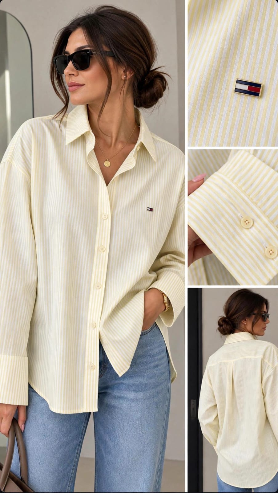Chemise Élégante à Rayures