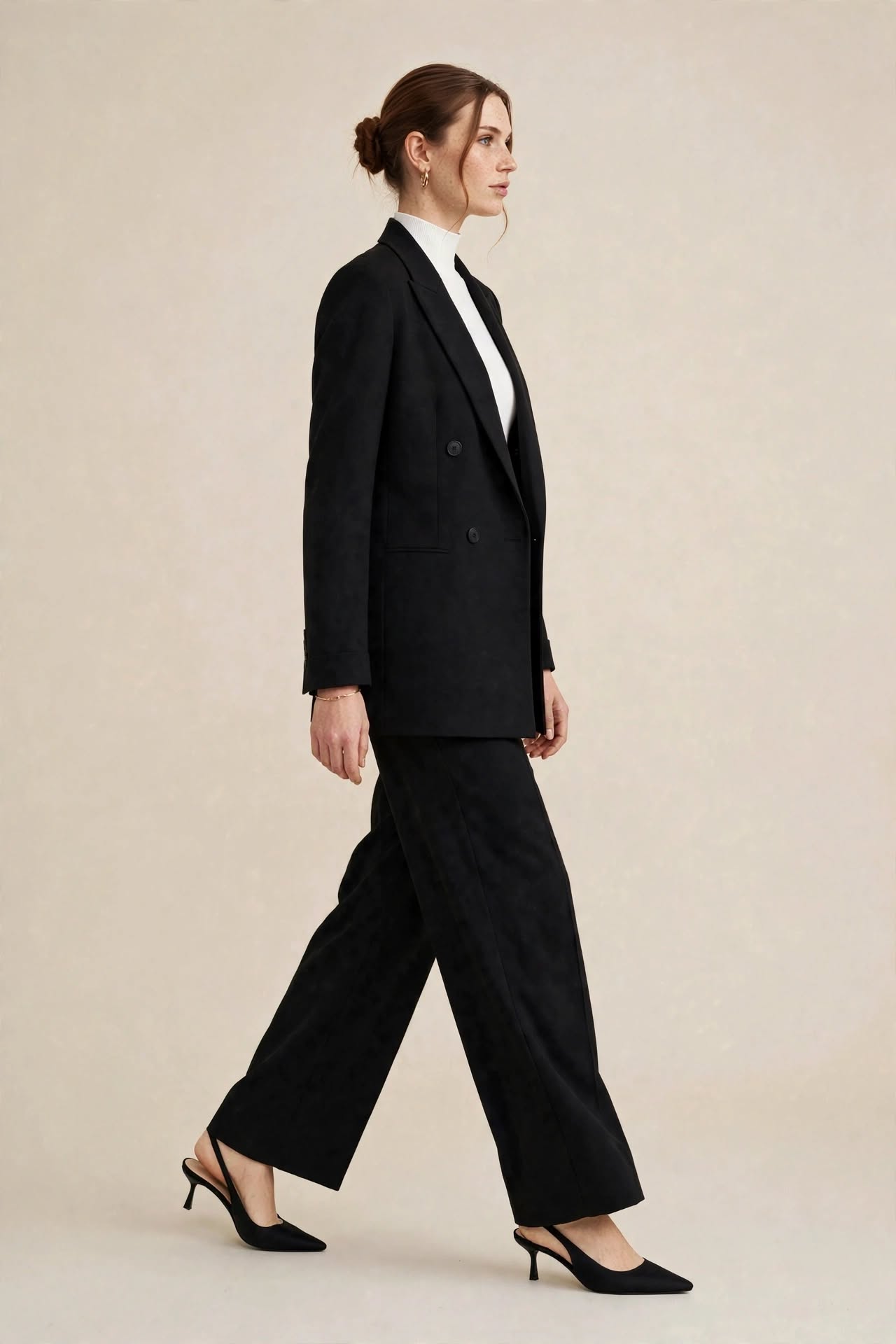Tailleur Noir Classique