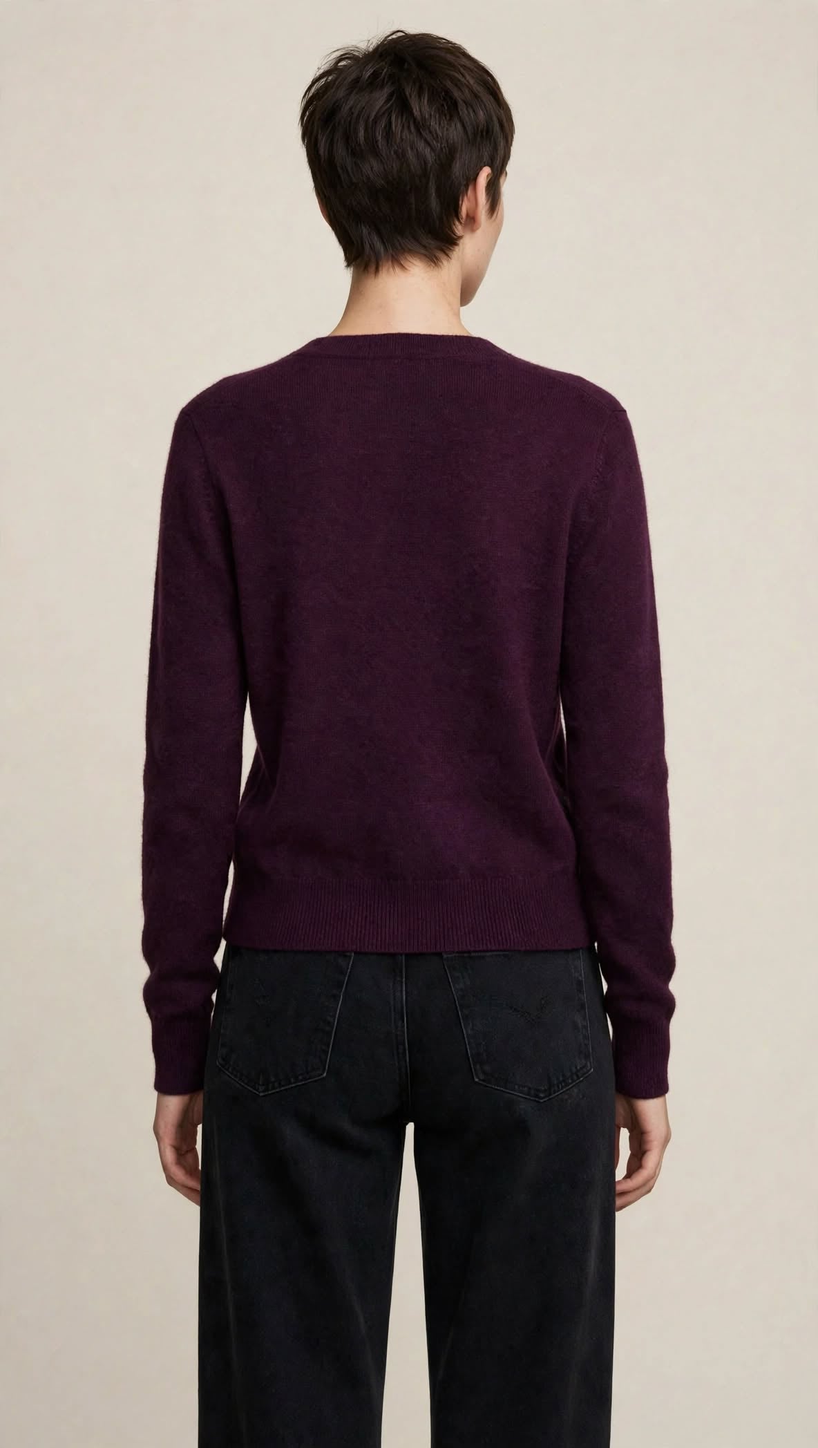 Cardigan Classique Col V en Maille