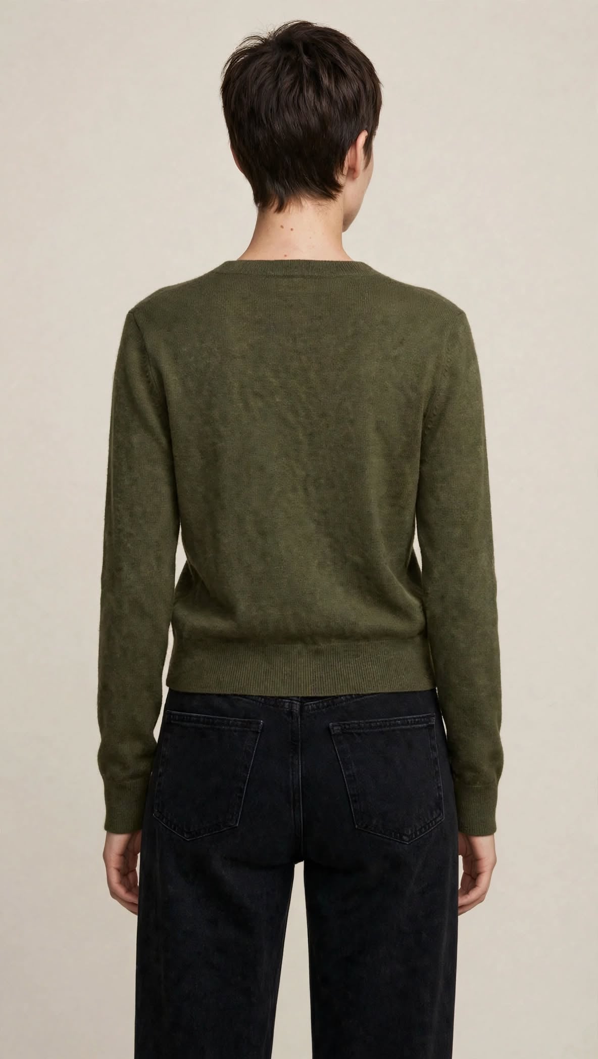 Cardigan Classique Col V en Maille