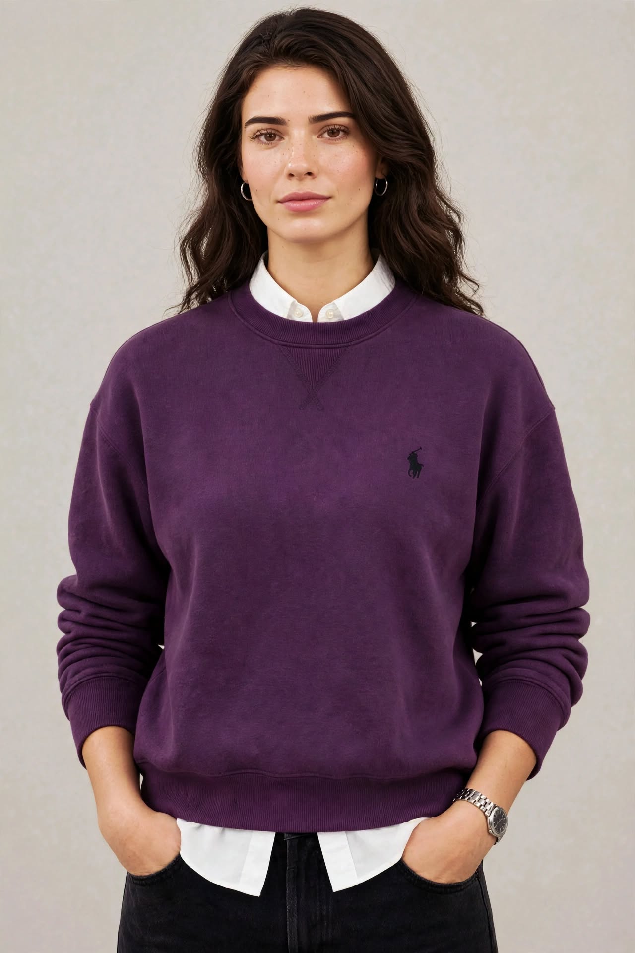 Sweat-shirt  Col Rond
