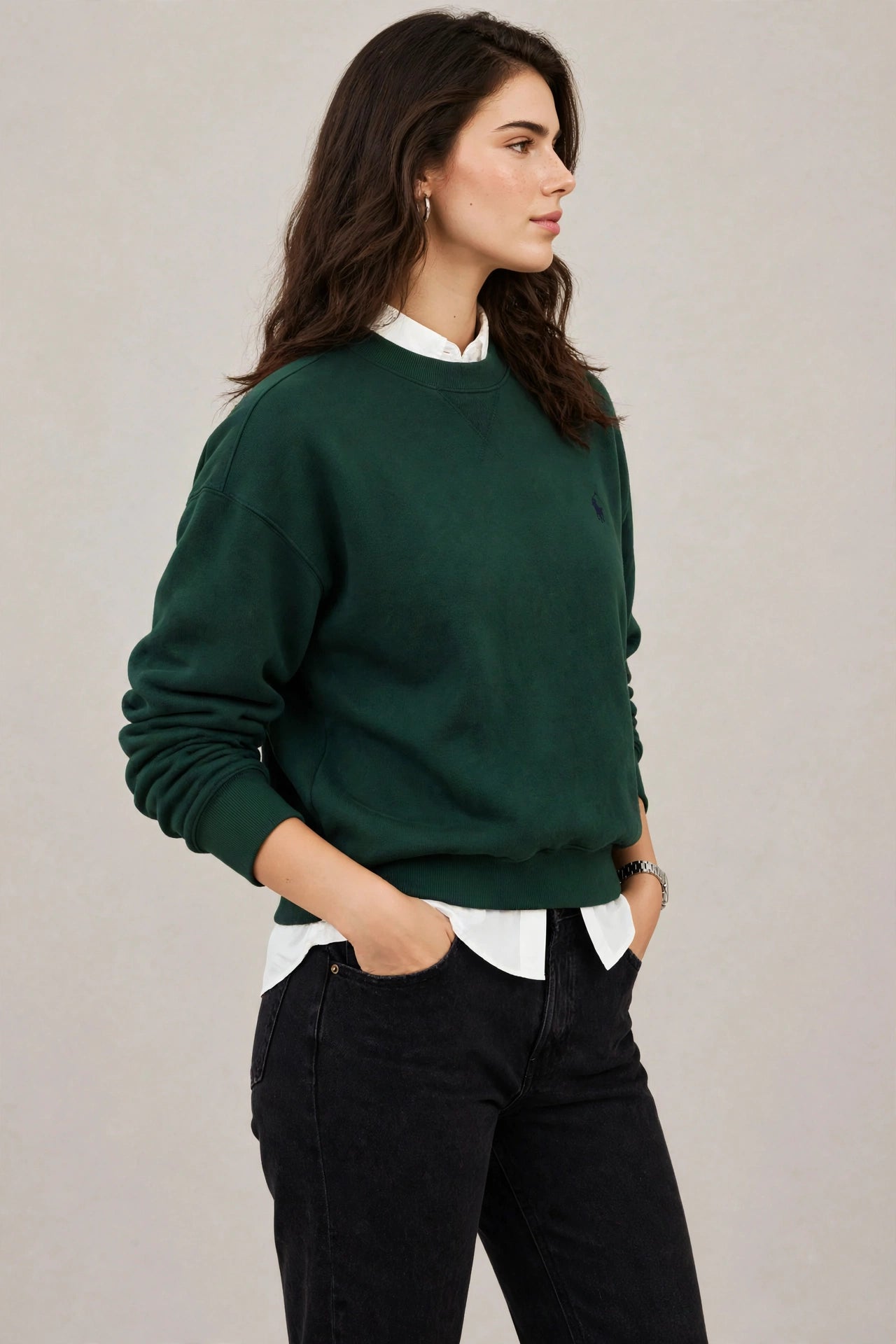 Sweat-shirt  Col Rond