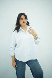 Chemise à Rayures Bleu Ciel
