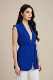 Gilet Sans Manches – Bleu